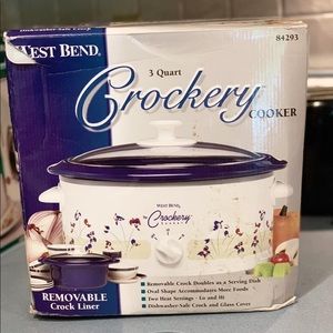 3 Quart Crockery Cooker